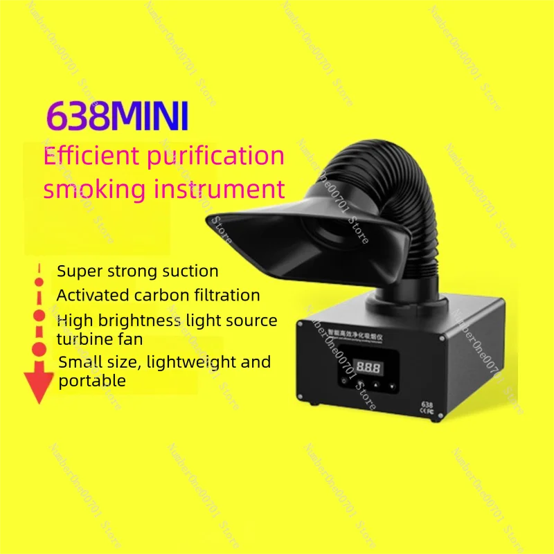 TBK638 Mini extractor de humo  - Fume Extractor Laser reseña y precio