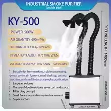 Extractor de Humo para Cortado - Fume Extractor Laser reseña y precio