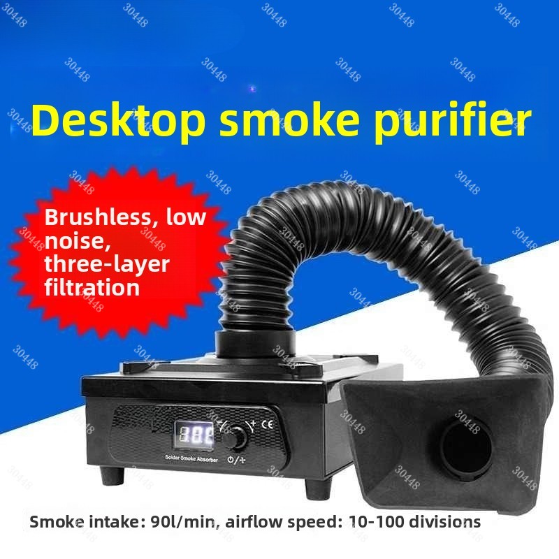 Purificador de humo de soldadu - Fume Extractor Laser reseña y precio