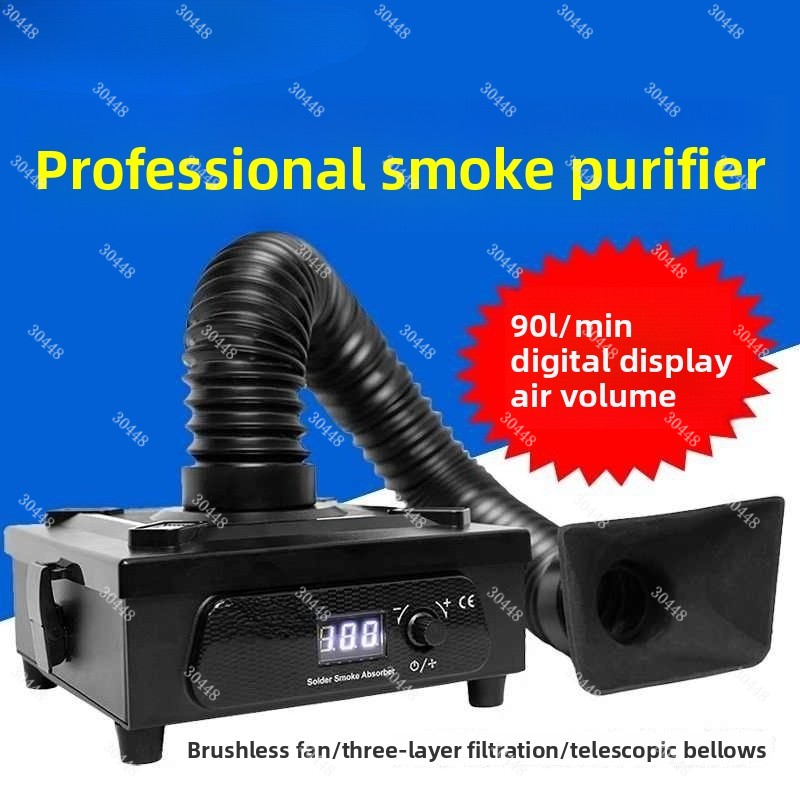 Purificador de humo de soldadu - Fume Extractor Laser reseña y precio