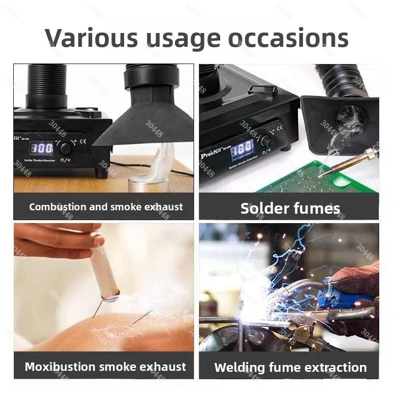 Purificador de humo de soldadu - Fume Extractor Laser reseña y precio