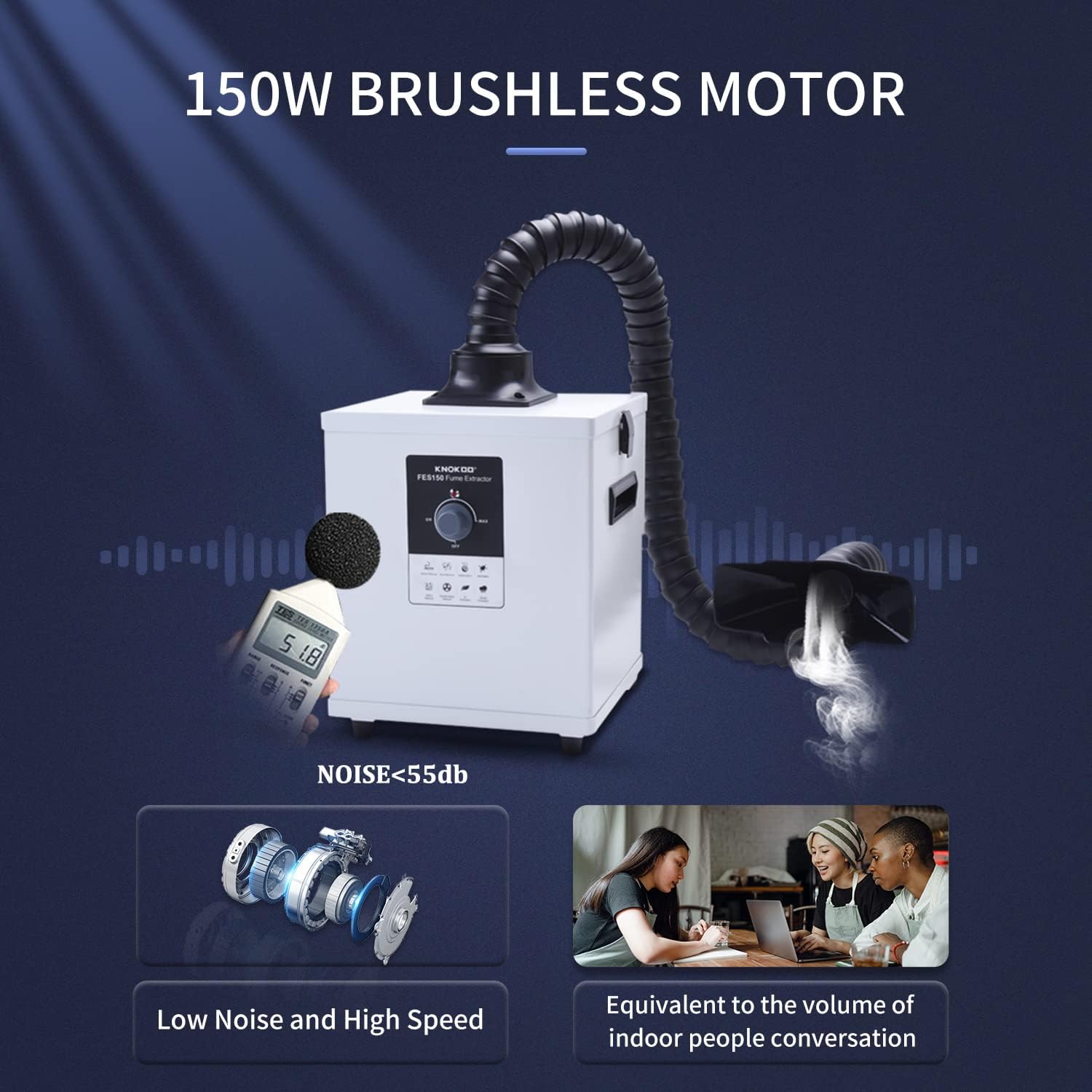 Extractor de Humo Láser Indust - Fume Extractor Laser reseña y precio