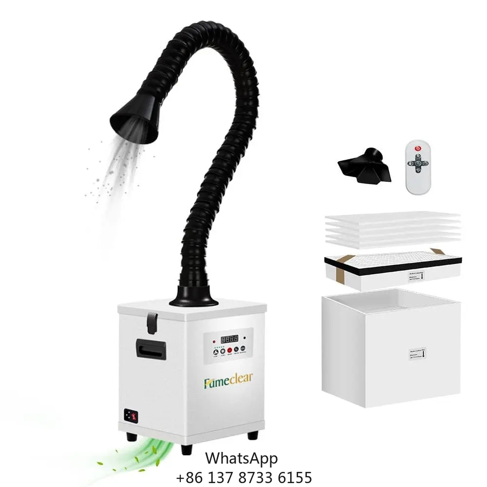 Extractor de humos de soldadur - Fume Extractor Laser reseña y precio