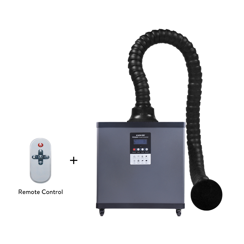 Extractor de humos láser 210W  - Fume Extractor Laser reseña y precio